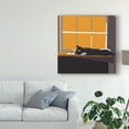 thumbnail image 3 of Trademark Fine Art 'Cat on a Window Sill II' Canvas Art by Emily Kalina, 3 of 4