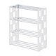 thumbnail image 2 of Organizador de Zapatos con Estantería Metálica de 4 Niveles | Durable Polipropileno y Acero | Para Armario, Dormitorio, Entrada, Dormitorio Universitario | Fácil Ensamblaje | Capacidad para Zapatos, 2 of 8