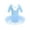 Blue, variant on iiniim Toddler Girls Tutu Dress Ballet Dance Leotard Short Sleeves Tulle Dress Gymnastics Bodysuit