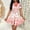 Red, variant on Women's Elegant V-Collar Striped Short Sleeve Shift Dress, A-Line Summer Casual Day Dress Red,S