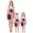 Blue Red Kids, variant on Mommy and Me Patriotic Outfits American Flag Overalls Denim Bib Romper Striped Stars Jumpsuit