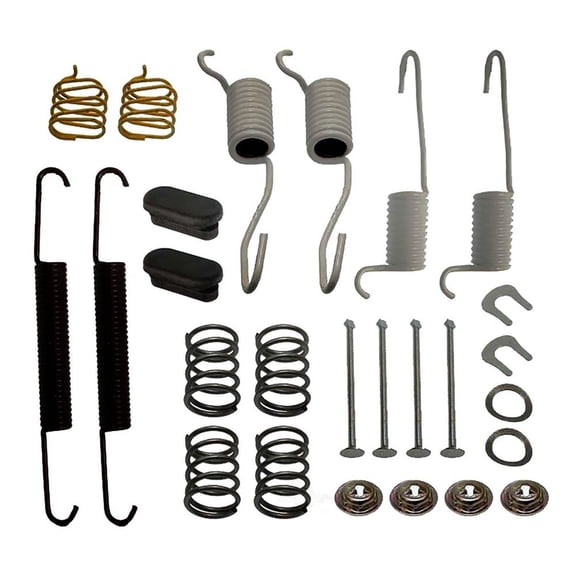 BRAKE HARDWARE AND CABLES OEM Fits select: 1997-2006 JEEP WRANGLER / TJ, 1987-2002 DODGE DAKOTA