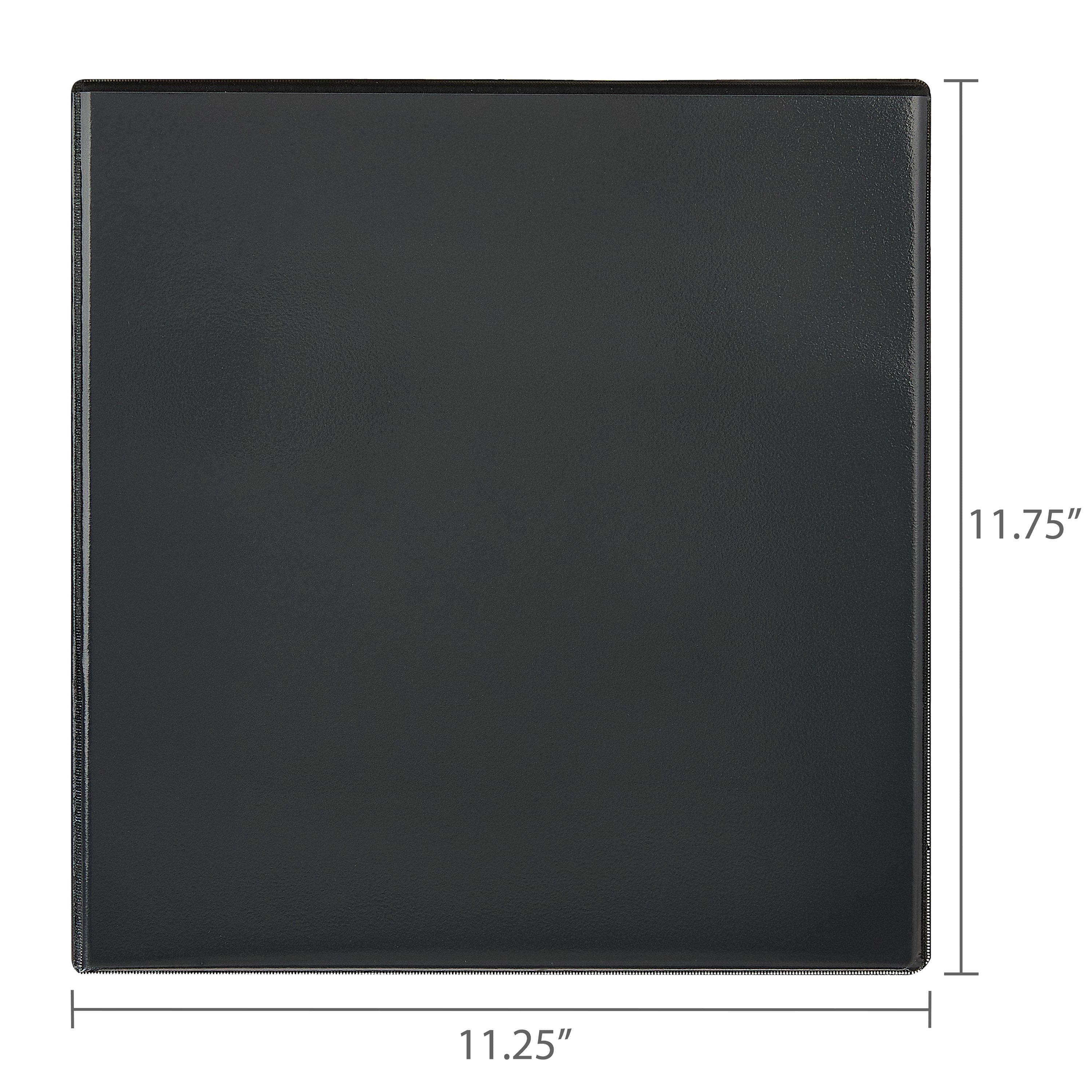 Pen+Gear 1.5-inch D-Ring Binders, Durable View, 4 Count, Black