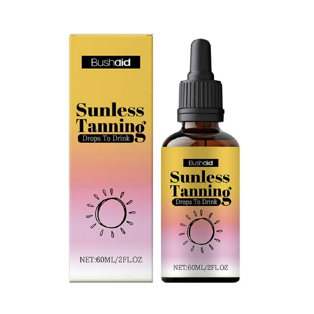 Bebida bronceadora sin sol Bushaid: Crea fácilmente un bronceado natural