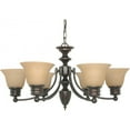thumbnail image 2 of 60/1274 Nuvo Lighting Empire-Six Light Chandelier-26 Inches Wide by 14 Inches High     -Traditional Installation, 2 of 2