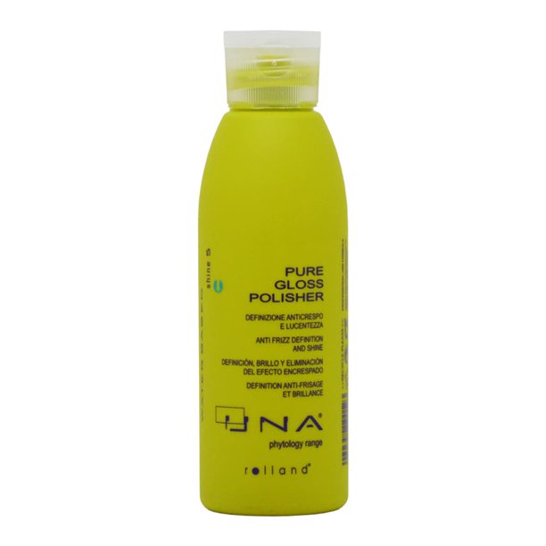 UNA Pure Gloss Polisher 5.28 fl. oz. /150 ml Anti Frizz Definition and  Shine - Walmart.com