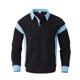 thumbnail image 2 of Ceisia Men Color Block Long Sleeve Zipper Casual Daily Outdoor Versatile Gift Fashion Athletic Top, 2 of 9