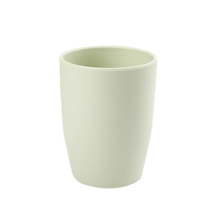 

Plastic Bathroom Tooth Mug Break-Resistant Unbreakable Drink Cups for Water Coffee Milk Juice Tea 201-300ML (Green)