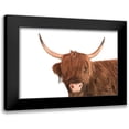 thumbnail image 1 of Murdock, Ramona 18x13 Black Modern Framed Museum Art Print Titled - Highland Calf I, 1 of 5