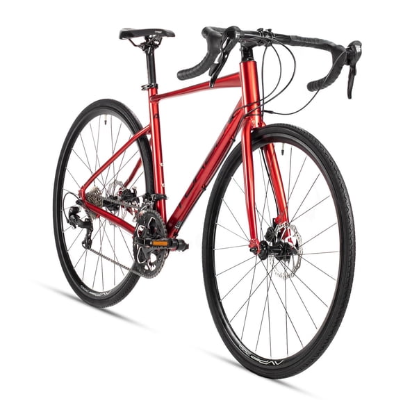 Bicicleta de Ruta Turbo Strada 20 Velocidades Aluminio Color Rojo