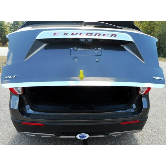 Stainless Steel Rear Deck Accent 1Pc Fits 2020 Ford Explorer RD60330 QAA