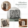 thumbnail image 5 of Unique Bargains Decorative Metal Large Non-Skid for Shelves Black 4.7"x3.2"x7.3", 5 of 5