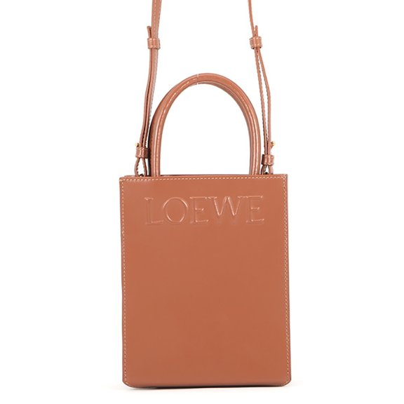 Pre-Owned Loewe Standard A5 Tote Handbag, Calf Leather, A933S30X01, LOEWE 2-way Shoulder Bag,...