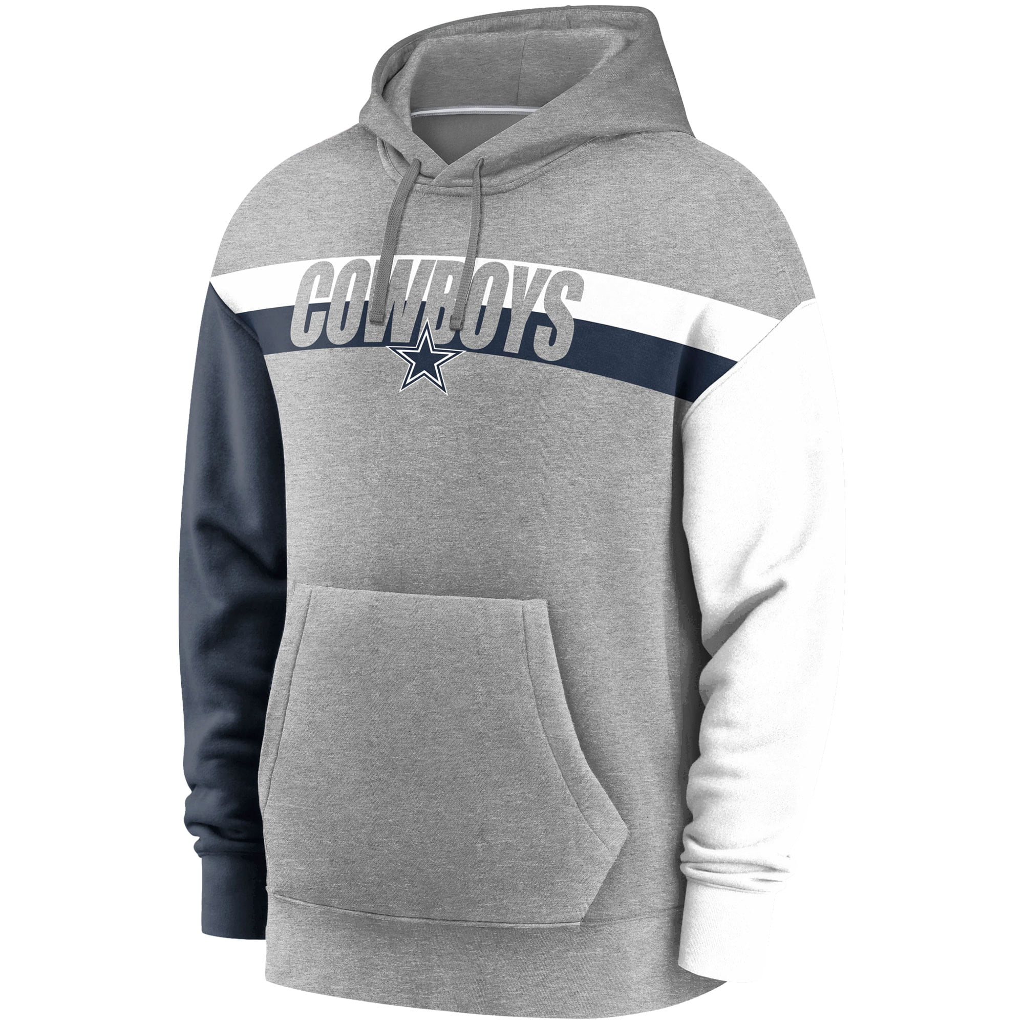 Men's Nike Heathered Gray Dallas Cowboys Fan Gear Heritage Tri-Blend  Pullover Hoodie - Walmart.com