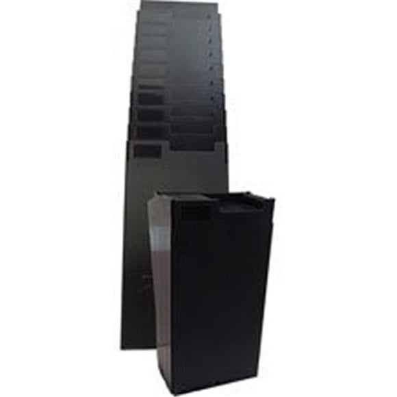 Acroprint Time Recorder ACP810121000 Numeric Labels Time Card Rack, Gray