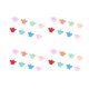 thumbnail image 3 of 100pcs Crown Shaped Small Hair Claw Clips for Women Girls Cute Matte Colorful Strong Hold Tiny Hair Claw Clips, 3 of 5
