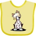 thumbnail image 3 of Inktastic Chinese Crested Boys or Girls Baby Bib, 3 of 4