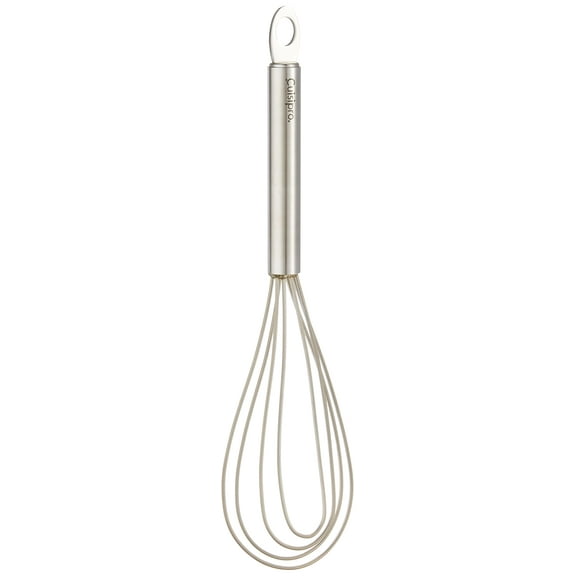Cuisipro 10-Inch Silicone Flat Whisk, Frosted