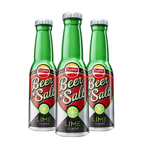 Twang Flavored Beer Salt, Lime, 1.4 Ounce Bottles (3Pack)