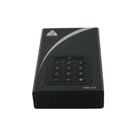 Apricorn Aegis Padlock DT ADT-3PL256-4000 4 TB External Hard Drive - Desktop