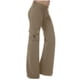 thumbnail image 1 of Pantalones de trabajo para mujer: pantalones harem casuales elásticos de cintura alta, estilo retro, tejido holgado, bolsillos, ideales para yoga y actividades al aire libre., 1 of 4