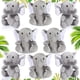 thumbnail image 1 of Peluche HyDren con forma de minielefante de peluche, 10 cm, 8 unidades, color gris, 1 of 7