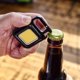 thumbnail image 3 of Lámpara portátil Mini linterna LED 3 en 1, abrebotellas y llavero, impermeable, portátil, de bolsillo, luz de trabajo con respaldo magnético, linterna recargable USB, llaveros para acampar al aire lib, 3 of 7