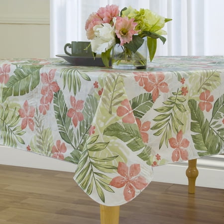Tropical Island Vinyl Tablecloth Com