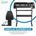 thumbnail image 3 of Cortador de Vinil SENDAI-87 Onof Plotter Profesional 87 cm Color negro, 3 of 8