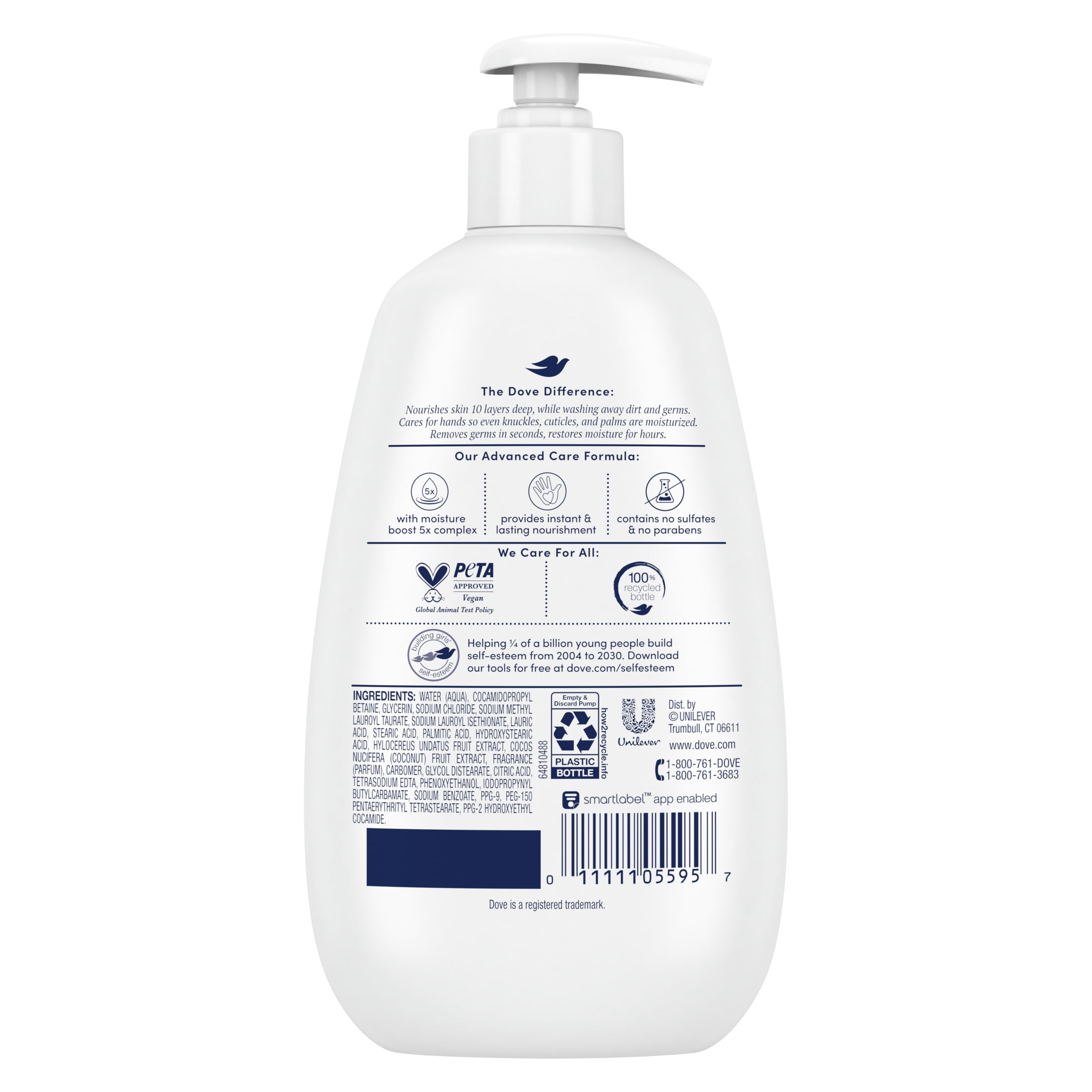 Dove Advanced Care Nourishing Hand Wash for Women Dragonfruit & Coconut, 12 oz