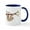 White/Navy Inside, variant on CafePress - SLOTH Mugs - 11 oz Ceramic Mug - Novelty Coffee Tea Cup