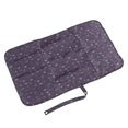 thumbnail image 4 of Cambiador de pañales portátil Nikou impermeable plegable de nailon con lunares negros 60 x 35cm, 4 of 15