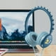 thumbnail image 5 of Cateissary Auriculares con cable Auriculares para niños con micrófono Diadema ajustable Auriculares Electrónica Azul oscuro, 5 of 6