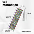 thumbnail image 3 of Kdxio Colorful Easter Eggs1 Print Metal Tassel Bookmarks,Perfect Gift for Art Lovers and Bookworms Metal Bookmarks for Women, 3 of 8