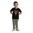 thumbnail image 3 of Country Strong Bull Skull Lasso Toddler Boy Girl T Shirt Infant Toddler Brisco Brands 6M, 3 of 5