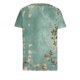 thumbnail image 4 of Top de Verano Mujeres Cuello en V Casual Top de Manga Corta, Ligera Primavera Y Blusa de Verano para las Mujeres, 4 of 5