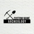thumbnail image 4 of Handmadetneonsign Archeology Metal Nameplate, Archeology Desk Nameplate, Archeology Desk Name Plate Decor, 4 of 5