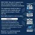 thumbnail image 7 of Life Extension Waistline Control™, S. indicus, mangosteen, Meratrim®, healthy weight, waistline, non-GMO, gluten free, vegetarian, 60 capsules, 7 of 7