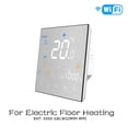 thumbnail image 1 of WiFi Smart Thermostat Temperature Controller For Water/Electric Floor Heating Water/Gas Boiler Works Home ,Easy to Install, 1 of 6
