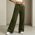 thumbnail image 6 of JOANKDMI High Waisted Lounge Trousers for Women Wide Leg Athletic Pants with Pockets Tummy Control Loose Baggy Joggers for Yoga Workout Running and Everyday Wear, 6 of 9