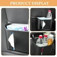 thumbnail image 3 of KAKOWELY Car Back Seat Organizer Black ABS with Simple Design for Car Use 1Pcs, 3 of 7