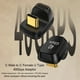 thumbnail image 3 of Inteprter Adaptador de teléfono móvil tipo C a en forma de U 5A 40Gbps transmisión rápida ordenador portátil convertidor de Teléfono y Comunicación USB 4.0 Oro, 3 of 6