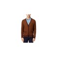 thumbnail image 1 of Tommy Hilfiger Tobin Cardigan Suéter para Hombre, Marrón, XX-Large Tommy Hilfiger Cárdigan, 1 of 1
