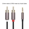thumbnail image 1 of Cable aux de 3.5 mm A 3.5 mm, Buena de Sonido Buena conductividad pvc Cobre sin oxímeno de 3.5 mm A 3.5 mm, para reproductor flexible de CD, 1 of 7
