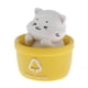 thumbnail image 1 of Juguetes creativos de plástico con energía solar, juguete de baile oscilante para coche, adorno de coche para gato, decoración de oficina en hogar Amarillo, 1 of 9