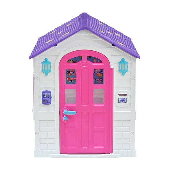 Casa de juego Prinsel Con Supermercado Rosa