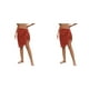 thumbnail image 4 of Sonducket de poliéster para mujer Faldas de playa de verano transpirables bohemias con estilo Rojo 2Conjunto, 4 of 6