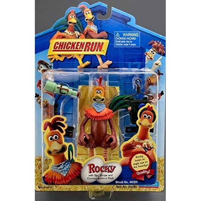 Chicken Run Rocky con mira telescópica y paquete de comunicaciones Chicken Rub 43377402114