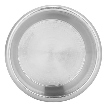 

CHICIRIS 58mm Stainless Steel Coffee Filter Basket Single Layer Double Doses Filter Coffee Machine Replacement Parts