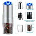 thumbnail image 4 of Advancent Molinillo de pimienta, aparato de cocina de acero, suministros eléctricos automáticos, herramienta de molienda de especias operada por energía Utensilios de cocina Advancent HA006010-00B, 4 of 6